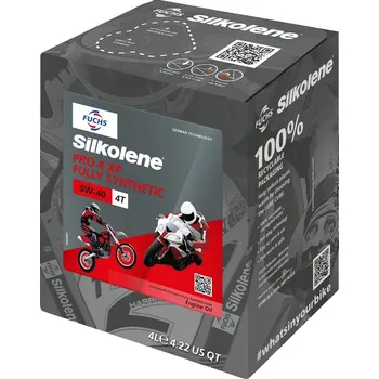 Motorový olej Motorový olej SILKOLENE PRO 4 4T 5W40 4 l