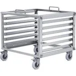 Ubiquiti 24-port rozvaděč, otevřený, rozebíratelný, 6U, montáž bez nářadí, nosnost 35kg, stříbrný