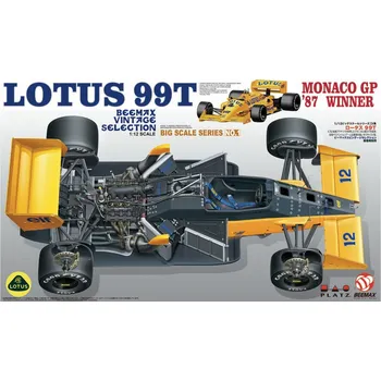 Plastikový model NuNu Beemax 1/12 Lotus 99T '87 Monaco Winner