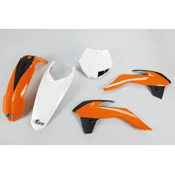 UFO sada plastů KTM SX 85 '13-'17 (OEM oranžová/bílá)