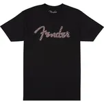 Fender Spaghetti Logo Wavy Checker Tee Pink L + prodloužená záruka 3 roky