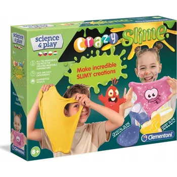 kreativní sada Sada na výrobu slizu Slime Crazy Clementoni
