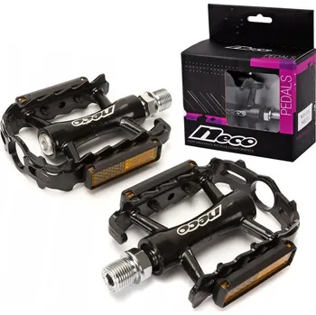 Pedál na kolo Platformové pedály Neco WP-101 černé