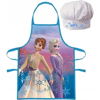 Kuchyňská zástěra Frozen Ledové Království – zástěra s zástěrou 2 díly