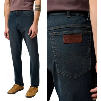 Pánské kalhoty Wrangler River Slim Fit Zúžené džíny Old River W32 L30
