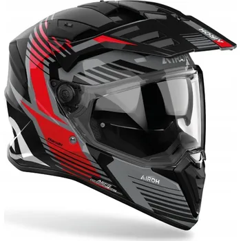 Helma na motorku PŘILBA AIROH BANDIT SPICY RED GLOSS L
