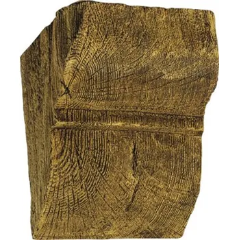 Obklad Imitace dřevěné konzoly světlá 20 x 13 cm