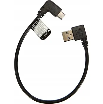 Datový kabel SYSTEM-S 53526348 USB 3.1 kabel Typ C na USB 2.0, 27 cm, Černý