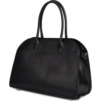 Kabelka Beltimore kabelka z pravé kůže černá