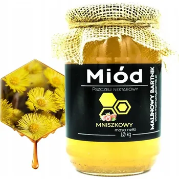 Tekutý květový med z pampelišky Malinowy Bartnik 1 kg