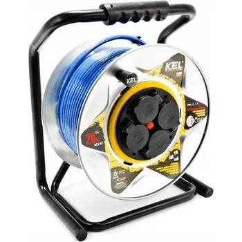 Napájecí kabel PRODLUŽOVACÍ KABEL BUBN 50m 3x1,5mm H07BQ W-99279 KEL