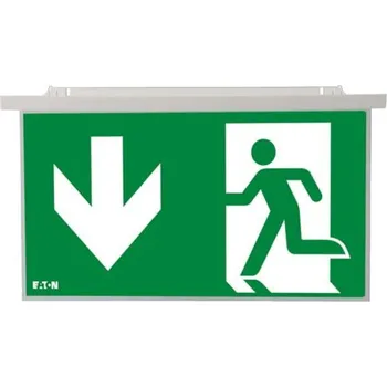 Nouzové osvětlení EATON Piktogram NEXITECH LED dolů/dolů NEXI-PLEX-DD