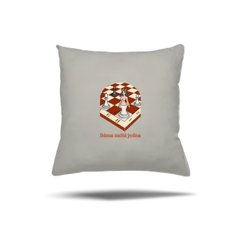 Polštář Bastard Dáma nahá jedna polštář Stracciatella