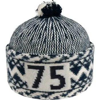 Čepice Tonak Triton narozeninová zmijovka se sedmdesátpětkou tmavě modrá/smetanová uni