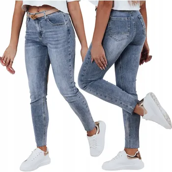 Dámské džíny DStreet UY2387 dámské slim džíny velikost S