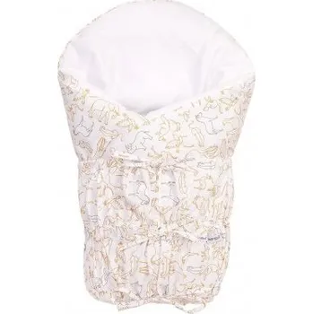 Zavinovačka Little Angel zavinovačka šněrovací pevná záda Outlast® - Bílá/Savana