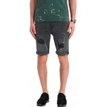 Pánské džínové kraťasy Ombre nad kolena OM-SRDS-0186 velikost L