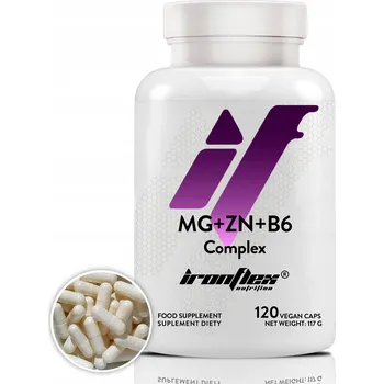 Doplněk stravy IronFlex Hořčík 375 mg, 120 veganských kapslí