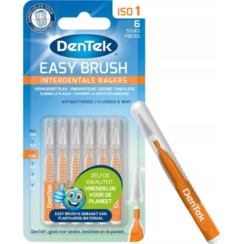 Zubní kartáček DenTek Easy Brush ISO 1, mezizubní kartáčky