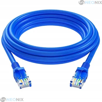 Síťový kabel SÍŤOVÝ KABEL LAN ETHERNET INTERNETOVÝ KROUCENÁ DVOULINKA RJ45 UTP CAT6 5M