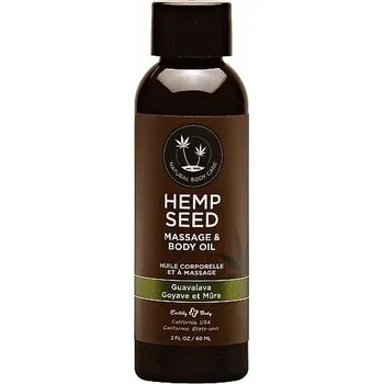 Intimní drogerie Hemp Seed masážní olej - guava a ostružina 60 ml