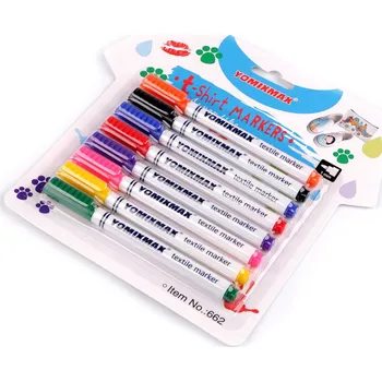 Fixy na textil sada 8 ks - 8596475627153