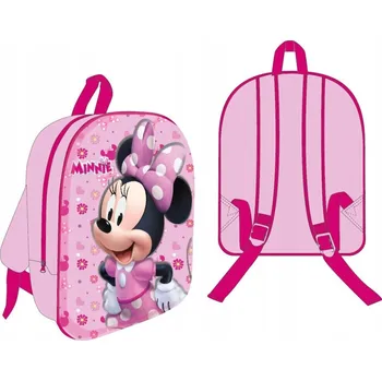 Dětský batoh Batoh Disney Minnie Pink Paradise 3D, taška 30 cm