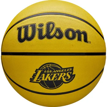 Basketbalový míč Basketbalový míč Wilson NBA Team Tribute Solid Los Angeles Lakers Ball vel. 5