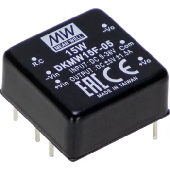 Měnič napětí Mean Well DKMW15F-12 Měnič DC/DC 15W 12V