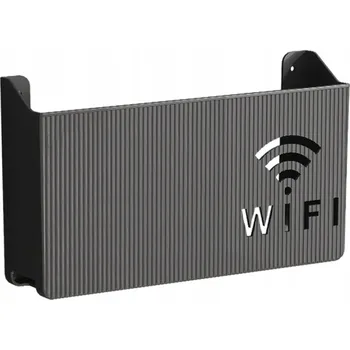 police Plastová police Aptel 24,8 x 5,8 cm černá