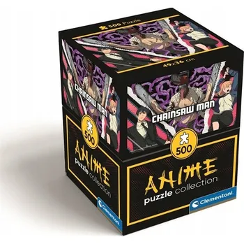 Puzzle PUZZLE 500 DÍLKŮ CUBE ANIME CHAINSAW MAN CLEM 35606