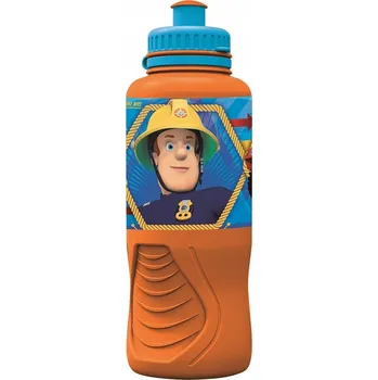 Láhev Plastová sportovní láhev Fireman Sam Rescue Mission Ergo 430 ml