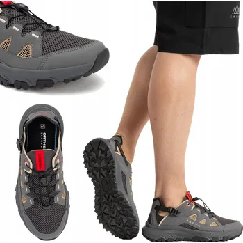 Pánská treková obuv Pánské boty KADVA Chorro šedé, velikost 41