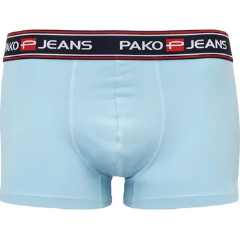 Pánské spodní prádlo Pánské slipy z bavlna MILTON modré XXL