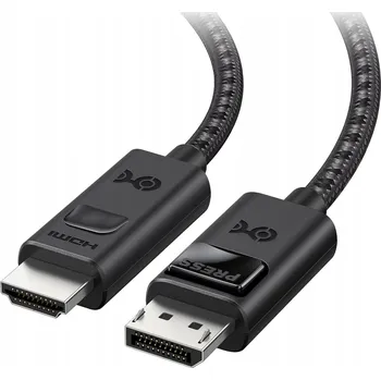 Video kabel Kabel 8K DisplayPort 1.4 na HDMI 1.8m s 4K 120Hz nebo 8K Cable Matters
