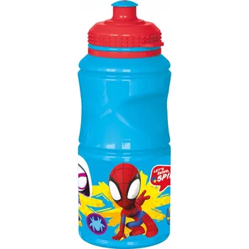 Láhev Plastová sportovní láhev Spiderman Spidey 380 ml