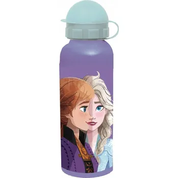 Láhev Hliníková láhev Disney Ledové království s víčkem 520 ml