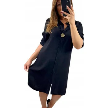 Dámské šaty Genesy šaty pro každodenní nošení, boho midi, velikost 52