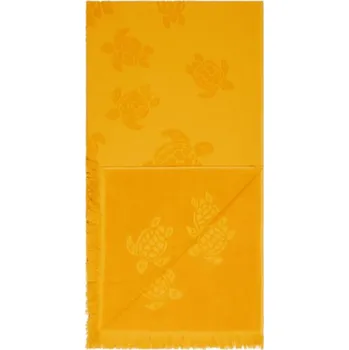 RUČNÍK VILEBREQUIN BEACH TOWEL IN ORGANIC COTTON TURTLES JACQUARD MANGUE
