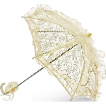 Deštník Manuální skládací deštník, béžový