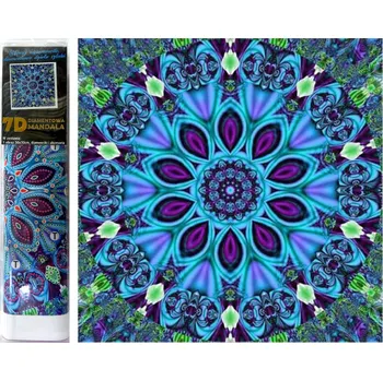 Puzzle Norimpex Diamantové malování 7D Magická mandala 30x30cm