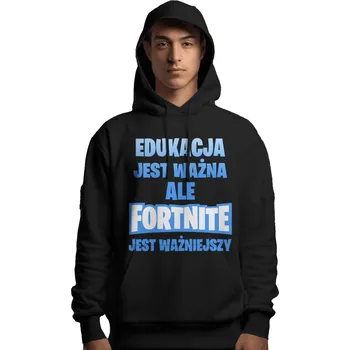 Podprsenka MIKINA FORTNITE vzdělání je důležité, ale FORTNITE je důležitější 140 cm