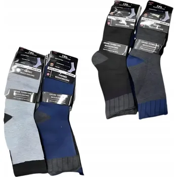 Dámské ponožky Termo Ponožky Bez Tlaku 43-46 Sada 4 páry Prodyšné, Pohodlné