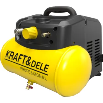 Kompresor Bezolejový kompresor Kraft&Dele KD1415 6 l 8 bar