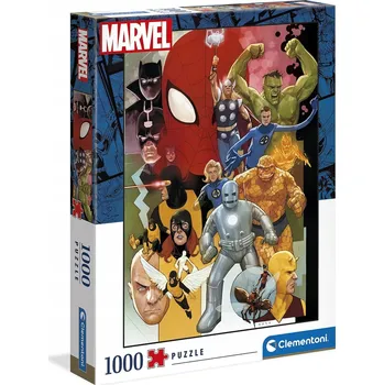 Puzzle Puzzle Marvel 1000 dílků Marvel 80 Clementoni 39612