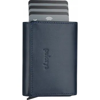 Peněženka Pularys peněženka z pravé kůže modrá - unisex