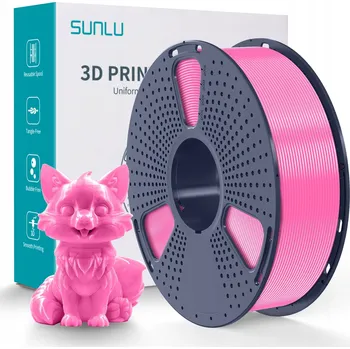 Filament Filament PETG Sunlu 1,75 mm 1000 g růžový