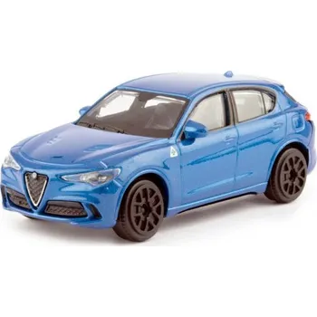 Bburago Street Fire Collezione Alfa Romeo Stelvio, modrá 1:43