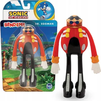 Figurka SONIC THE HEDGEHOG DR. EGGMAN ELASTICKÁ FIGURKA OHÝBACÍ BENDEMS