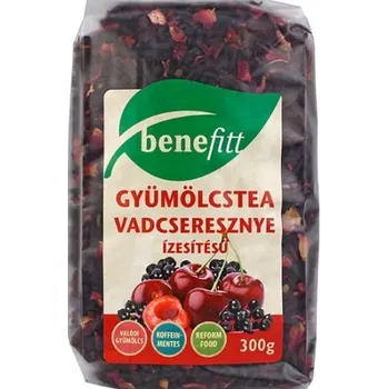 Sušené ovoce Benefitt Ovocný sypaný čaj s příchutí divoké třešně (300g)